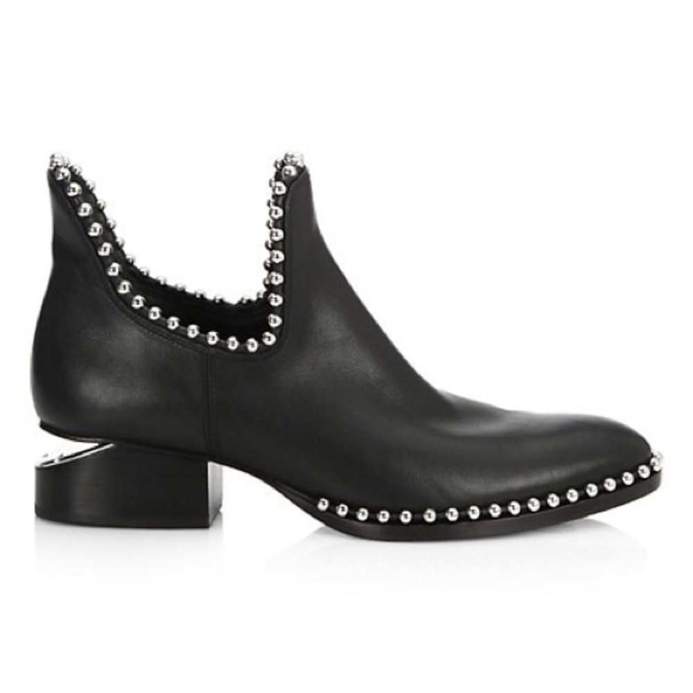 New Alexander Wang Kori Studded Cutout Boot